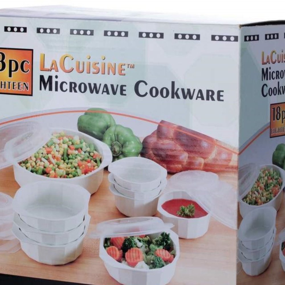 Microwaveable Cookware Set - Microwave to Table to fridge to dishwasher